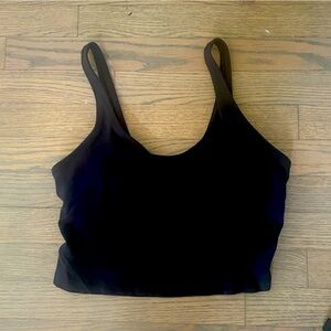 Lululemon crop tank w/ built in bra